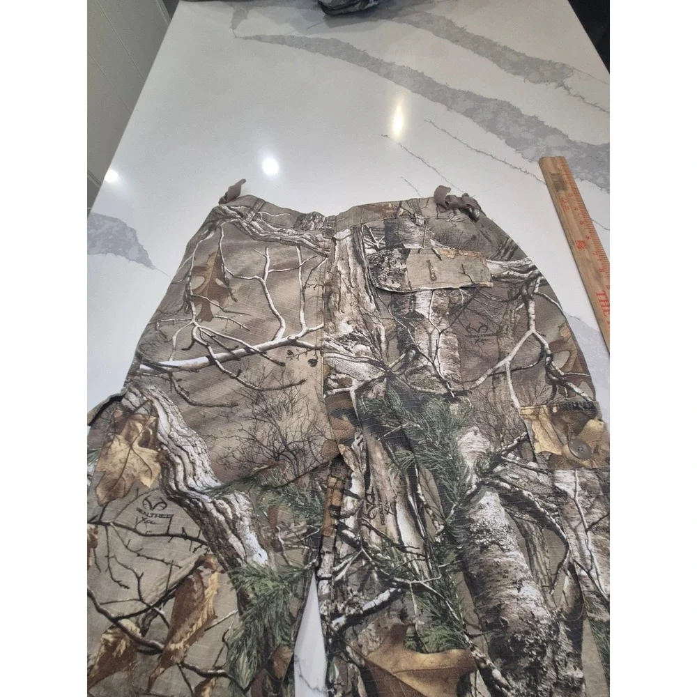 RedHead Mens‎ Realtree Camo Cargo Pants Ripstop Hunting Tactical Utility Size M